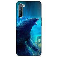 Oppo Reno 3 Kılıf Dragons (33) Hybrid Kılıf Godzilla