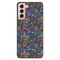 Lopard Samsung Galaxy S21 Uyumlu Kılıf Soyut Sanat (31) Baskılı TPU Kılıf