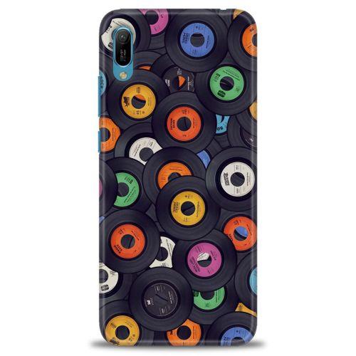 Huawei Y6 2019 Kılıf HD Baskılı Kılıf - Plaklar + Tam Ekran Koruyucu