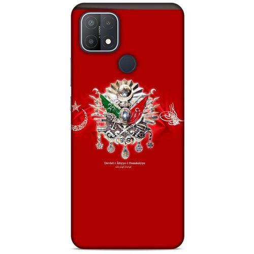 Oppo A15s Uyumlu Kılıf Ottoman (13) Silikon Kap Tuğra