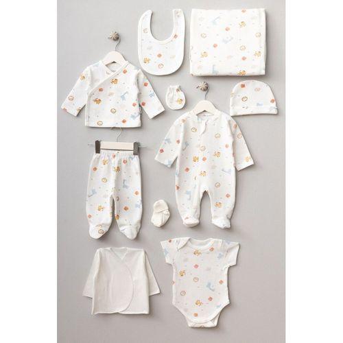Bebitof Baby Bebitof Panter 10 Parça Hastane Çıkışı 10113 Ekru