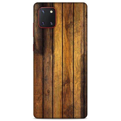 Lopard Samsung Galaxy Note 10 Lite Uyumlu Kılıf Wood'X (14) Lansman Kılıf Desenli