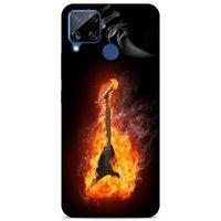Lopard Oppo Realme C15 Uyumlu Kılıf FireX (12) Koruyucu Silikon Elektro Gitar