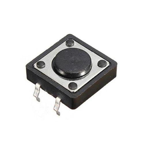 Powermaster IC-202 12x12x3.5 Mm 4 Pinli Tact Switch Yuvarlak Buton