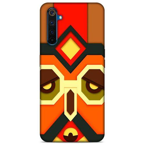 Lopard Oppo Realme 6 Pro Uyumlu Kılıf Soyut Sanat (6) Desenli Silikon Kılıf