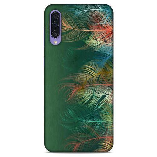 Samsung Galaxy A50s Kılıf Desenli Özel Seri Tüyler (31) TPU Kılıf
