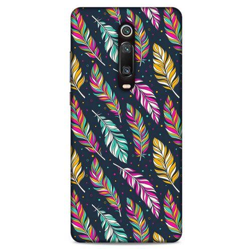 Xiaomi Redmi K20 Pro Kılıf Desenli Özel Seri Tüyler (13) Silikon Kap