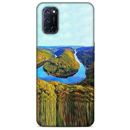 Oppo A52 Kılıf Almanya (49) Ultra Silikon Kılıf Saarschleife