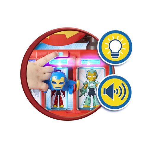 Nessiworld G1259 Iron Man and his Awesome Friends Iron Quarters Oyun Seti