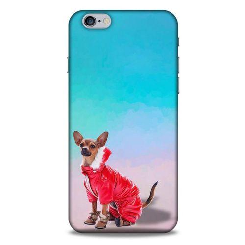 Apple Iphone 6S Plus Kılıf Köpek Kıyafetleri (17) Tasarım Kılıf Russian Chihuahua Mont