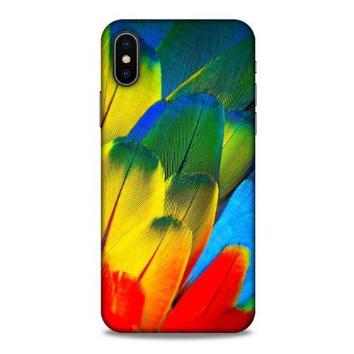 Apple iPhone XS Kılıf Desenli Özel Seri Tüyler (3) Kapak