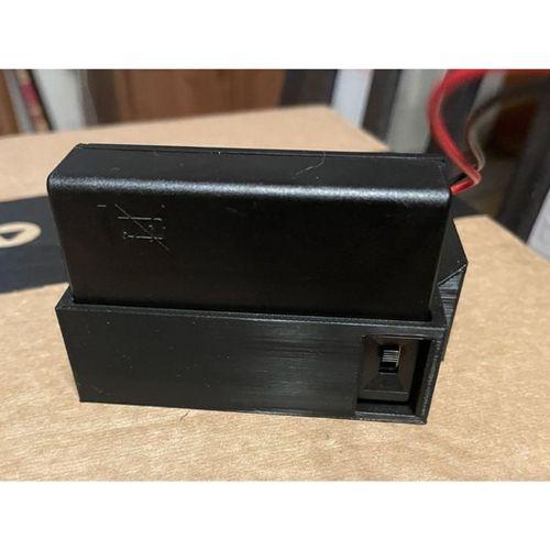 LED Işık Şeritleri İçin 4 5V Pil Paketi Tutucu 3D Baskı (Bu ürün Sadece Plastik parçadır - Almadan Önce Soru Sorabilirsiniz)