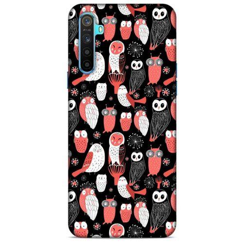 Baykuşlar (24) Desenli Silikon Kapak Telefon Kabı Oppo Realme 6i Kılıf