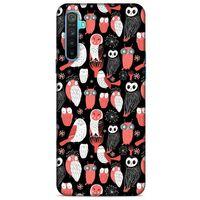Baykuşlar (24) Desenli Silikon Kapak Telefon Kabı Oppo Realme 6i Kılıf