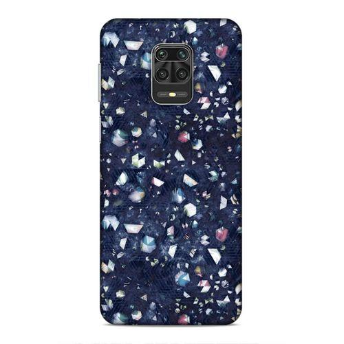 Xiaomi Redmi Note 9 Pro Uyumlu Kılıf Utopia (36) Glitter Kılıf Kahverengi