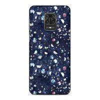 Xiaomi Redmi Note 9 Pro Uyumlu Kılıf Utopia (36) Glitter Kılıf Kahverengi