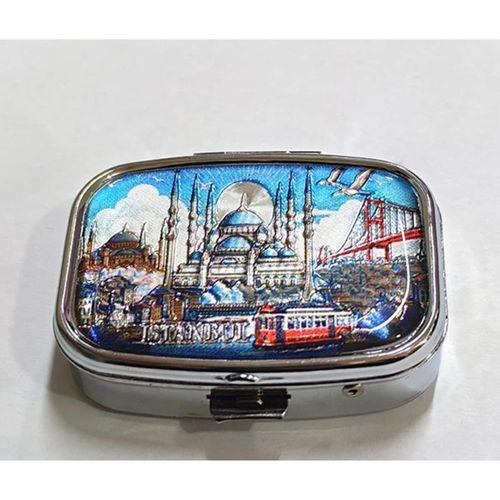 İstanbul Temalı İlaç Kutusu - Model 3