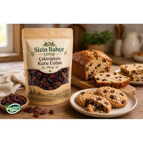 Sizin Bahçe Çiftliği Çekirdeksiz Kuru Üzüm 250 gr.