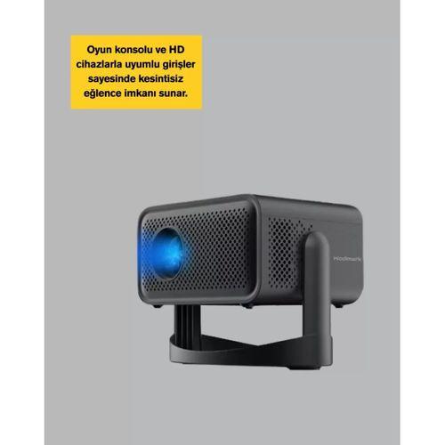 4000 Lümen Parlaklık Değerine Sahip Ev Ve Ofis Projektör