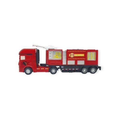 Metal İtfaiye Arabası - ARAZÖZ 26cm - 706-45