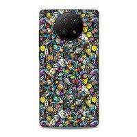 Lopard Xiaomi Redmi Note 9 5g Uyumlu Kılıf Graffitix (48) Bumper Kılıf
