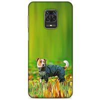 Xiaomi Redmi Note 9 Pro Kılıf Köpek Kıyafetleri (26) Tpu Silikon Kılıf Jack Russell Yağmurluk