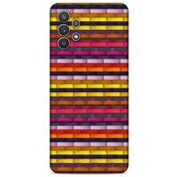 Lopard Samsung Galaxy A32 Uyumlu Kılıf Patchwork (42) Rugged Armor Kılıf