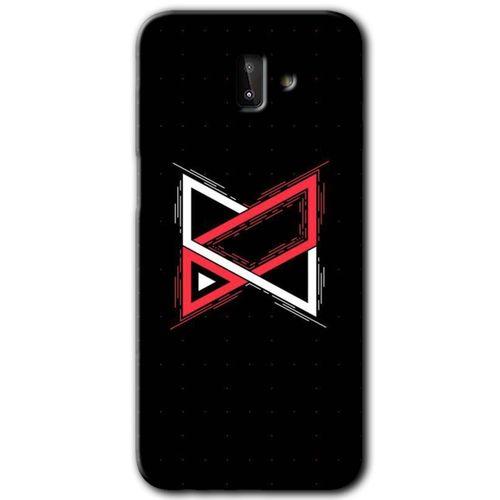 MRCİLETİSİM MRCİLETİSİM Samsung Galaxy J6 Plus Kılıf HD Desen Baskılı Arka Kapak + Temperli Cam - Kilit