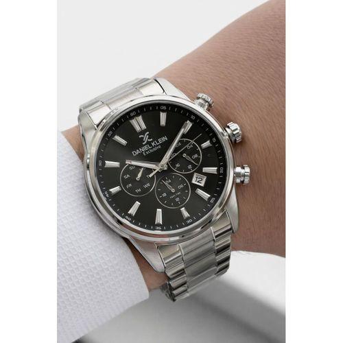 Daniel Klein Erkek Kol Saati 30 Metre Suya Dayanıklı Çelik Kordon + Bileklik Hediyeli VS.BLKT.0819