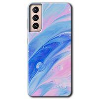Potkal Hediye Fabrikası Samsung Galaxy S21 Plus Kılıf HD Desen Baskılı Arka Kapak - Art Design 38