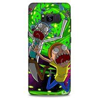 Samsung Galaxy S8 Uyumlu Kılıf Rick And Morty (22) Tam Koruma Kılıfı Nancy