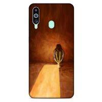 Samsung Galaxy M40 Kılıf Depresyon (47) Crystal Flex Kılıf Siyah Kırmızı