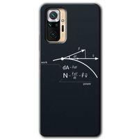 Xiaomi Redmi Note 10 Pro Kılıf HD Desen Baskılı Arka Kapak + Temperli Cam - Work Formül