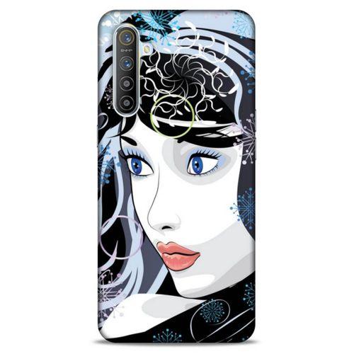 Lopard Oppo Realme XT Uyumlu Kılıf Sürreal Yüzler ♀ (22) Tam Koruma Kılıfı Desenli
