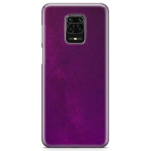 Xiaomi Redmi Note 9s Kılıf Fuşya Geceler 2 Arka Kapak Koruma Desenli Full Koruyucu