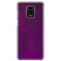 Xiaomi Redmi Note 9s Kılıf Fuşya Geceler 2 Arka Kapak Koruma Desenli Full Koruyucu