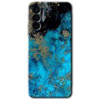 Tecno Pova 3 Kılıf HD Desen Baskılı Arka Kapak - Klas Mermer