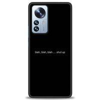 Xiaomi Mi 13 Pro Kılıf HD Baskılı Kılıf - Shut Up + Tam Ekran Koruyucu