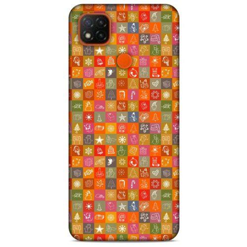 Yılbaşı Süsleri 09 Xiaomi Redmi 9C Kılıf Silikon Kapak
