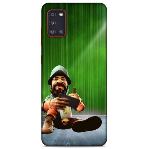 Lopard Samsung Galaxy A31 Uyumlu Kılıf GameX (48) Bumper Kılıf Asker