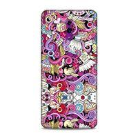 Oppo Reno Kılıf Sevgili Doodle Arka Kapak Silikon Koruma Full Koruyucu