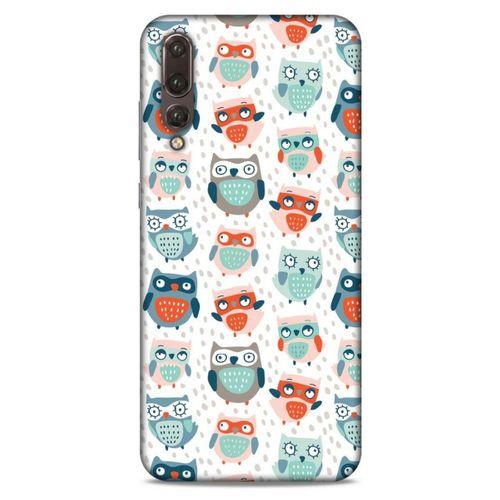 Baykuşlar (16) Desenli Silikon Kapak Telefon Kabı Huawei P20 Pro Kılıf