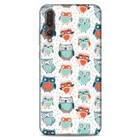 Baykuşlar (16) Desenli Silikon Kapak Telefon Kabı Huawei P20 Pro Kılıf