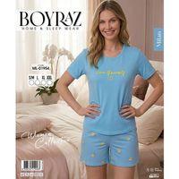 Boyraz Ml-01954 Kadın Milan Kısa Kol Şortlu Takım