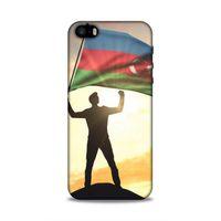 Apple Iphone 5 Uyumlu Kılıf Azarbaijan (3) Kapak Azerbaycan Bayrak