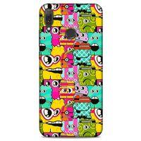 Graffitix (39) Desenli Silikon Kapak Huawei Y9 2019 Kılıf