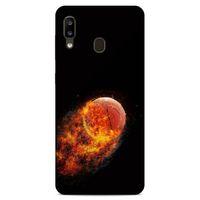 Lopard Samsung Galaxy A20 Uyumlu Kılıf FireX (32) Soft Silikon Kılıf Basketbol Topu