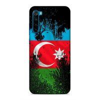 Xiaomi Redmi Note 8T Uyumlu Kılıf Azarbaijan (34) Slim Armor Kılıf Bayrak