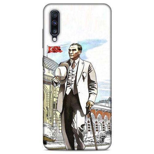 Samsung Galaxy A70 Kılıf Atatürk (50) Shockproof Kılıf Şehir