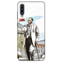 Samsung Galaxy A70 Kılıf Atatürk (50) Shockproof Kılıf Şehir